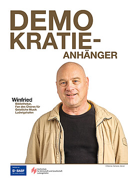 Winfried, Demokratieanhänger und Bibliothekar