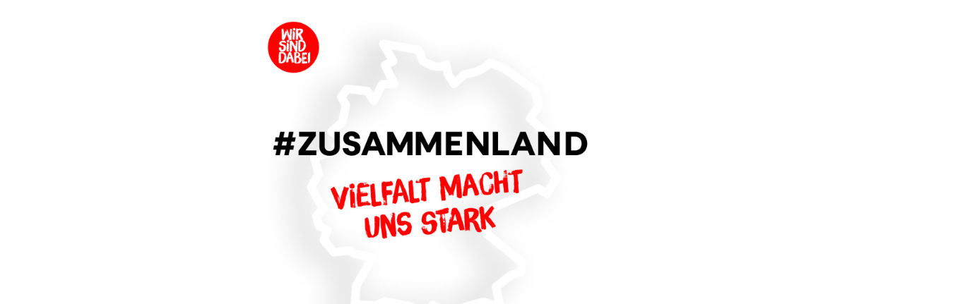 Banner Kampagne #Zusammenland