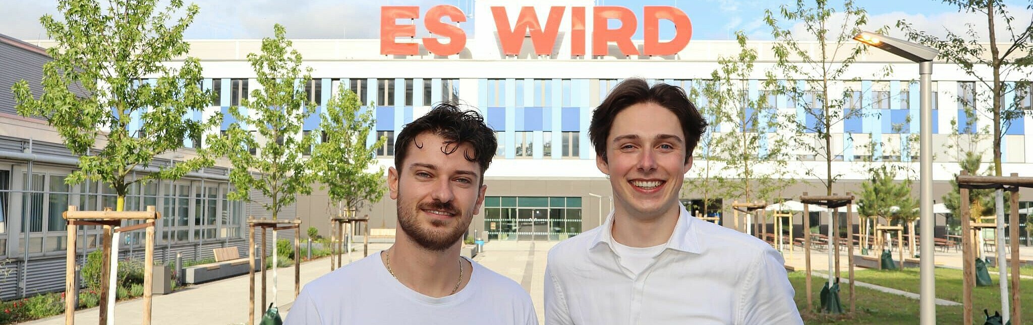 Claudio Albano (links) und Maurice Fuchs (Bild: StuPa)