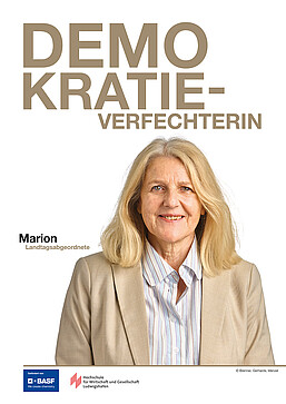 Marion Demokratieverfechterin