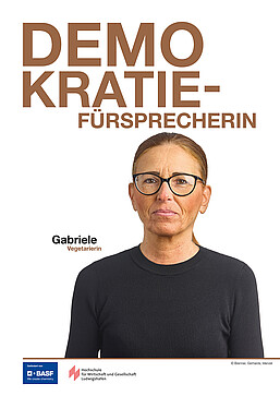 Gabriele Demokratiefürsprecherin