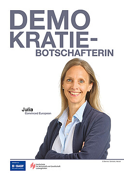 Julia Demokratiebotschafterin
