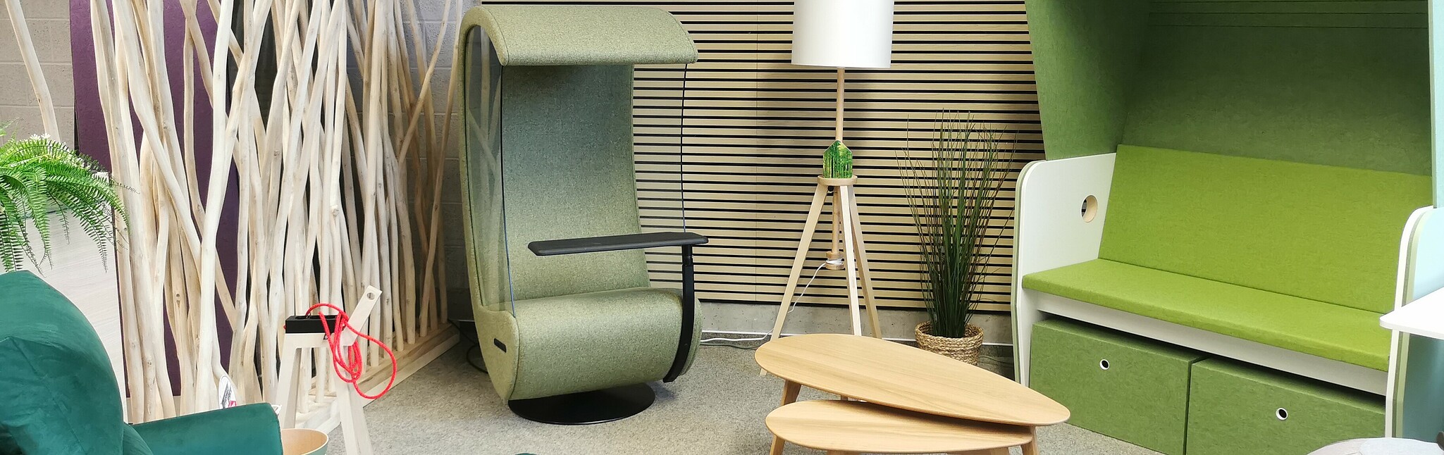 Experimentierraum "Ideenwald" an der HWG LU