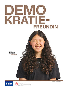 Elisa, Demokratiefreundin und Schülerin