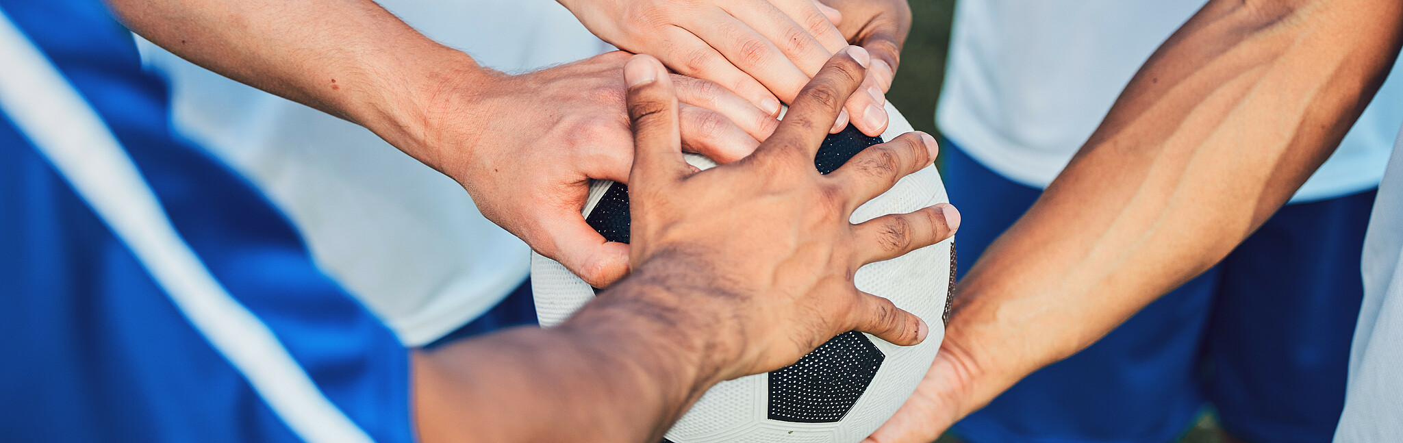 Fussball mit Händen