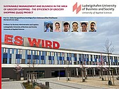 Cover page of Prof. Bongard's presentations with photos of him and students and a photo of the building in the background