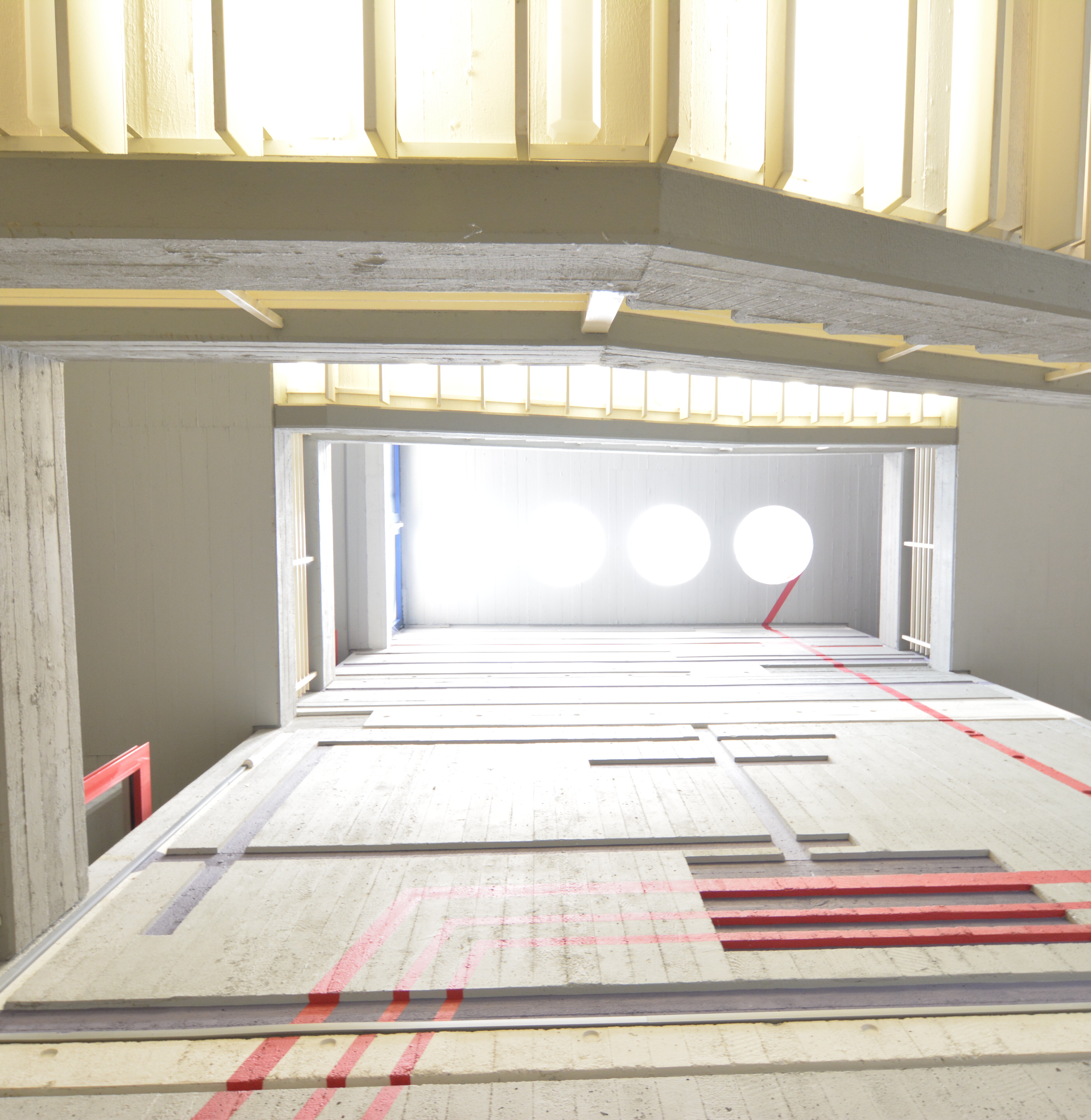 Treppenhaus des Gebäudes Maxstr. 29