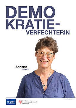 Annette, Demokratieverfechterin und Lehrerin