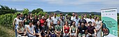 Gruppenbild in den Weinbergen
