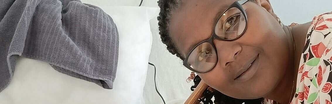 Theophila Niyonsenga beim Hören der kindlichen Herztöne (Photo Theophila Niyonsenga)