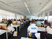 Im Vortragssaal beim Studieninfotag am Ostasieninstitut