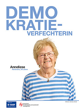 Anneliese Demokratieverfechterin