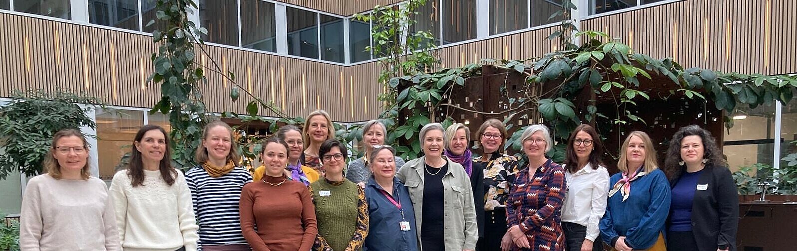 Gruppenbild Hebammen in Norwegen